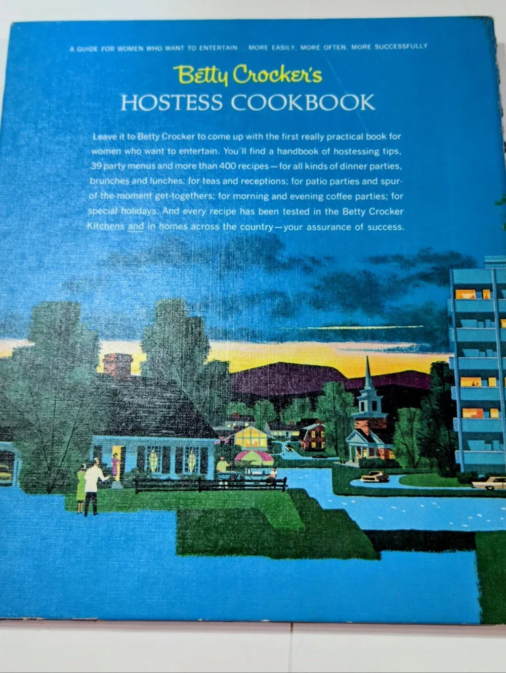 Vintage 1967 Betty Crocker Hostess Cookbook First Edition, MCM GUC